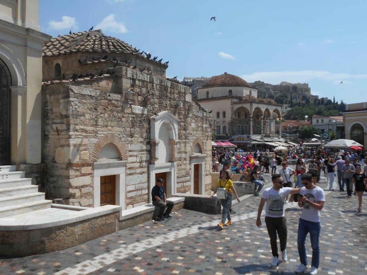 Monastiraki Flea Market & Metro Station Appartment Athen Eksteriør bilde